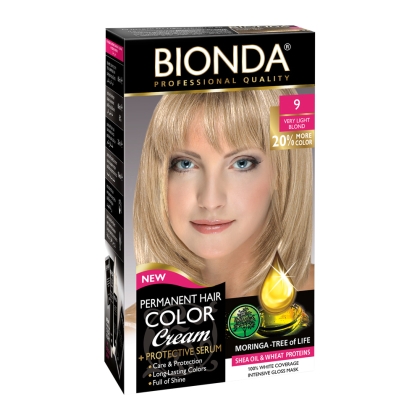 Bionda Боя за коса - 9 Много светло рус