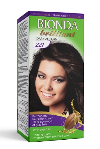 BIONDA BRILLIANT Боя за коса- 221 Тъмен кестен