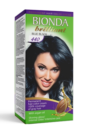 BIONDA BRILLIANT Боя за коса- 440 Синьочерен